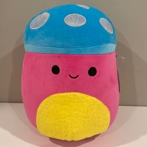 Squishmallow Randall the Mushroom blacklight SDCC Exclusive 2023 NWT 12”